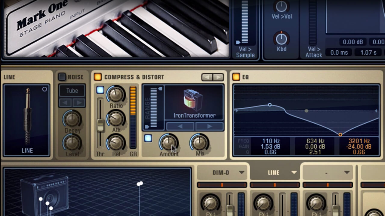 Modern Upright